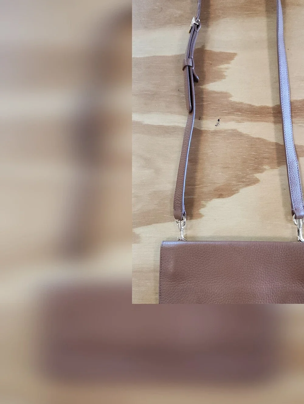 Cuyana System Flap Bag in Dark Chesnut